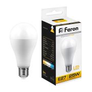 Лампа LED  25Вт А65 2700К 2150Лм Е27 230В LB-100 Feron 25790
