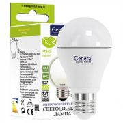 Лампа LED   6Вт A60 2700K E27 GLDEN W General 626600