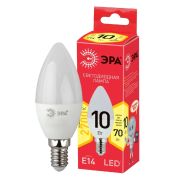 Лампа LED 10Вт E14 свеча B35-10W-827-E14 230В ECO ЭРА Б0032961