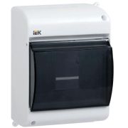 Бокс пластиковый  4мод КМПн 2/4 IP30 с прозрачной крышкой KREPTA 3 ИЭК