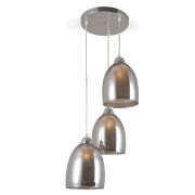 Светильник подвесной  Famoso P3 хром Е27*3 60W 3045-203 Rivoli