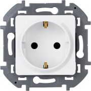 Розетка 1м (мех) евро белый INSPIRIA Legrand 673720