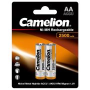 Аккумулятор AA 2500мАч CAMELION Ni-Mh
