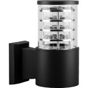 Светильник сад-парк настен. вверх (НБУ)  DH0801 60W, E27, 230V, IP54, цвет черный, цилиндр,  220х175х108мм FERON
