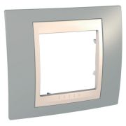 Рамка 1м  Серая/беж. «Unica Хамелеон» (Schneider Electric) MGU6.002.565