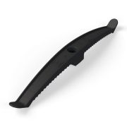 Держатель кабеля двусторонний для прямого монтажа черный (20шт/120шт уп/кор) | PR13.0383 | Промрукав