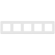 Рамка 5п белый INSPIRIA Legrand 673970