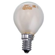 ЛОН  40Вт Е14 шар матовый Philips P-45 FR