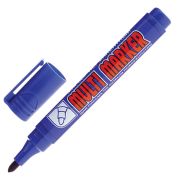 Маркер перманентный 3мм СИНИЙ MULTI MARKER,  пулевидный  (CPM-800) 002675 Crown