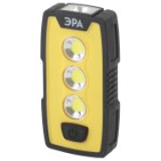 Фонарь LED 3xAAA RB-802 Практик (6Вт COB+1Вт пласт., защита IP65, крючок, магнит) ЭРА