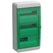 Щит навесной 36 мод. IP65, прозр. зеленая дверца TF5-KP72-N-36-65-K03-K06 (BNZ 65-36-1) Tekfor ИЭК
