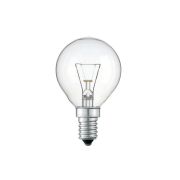 ЛОН  40Вт Е14 шар прозрачный Philips P-45 CL