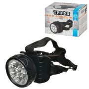 Фонарь налобный LED аккум. TG9 Трофи (4V0.9Ah, 9xLED, ЗУ 220V)